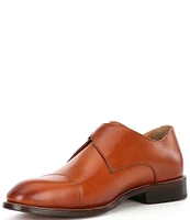 Flag LTD. Men's Randall Cap Toe Monk Strap Dress Shoes