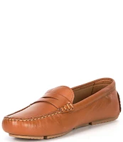 Flag LTD. Women's Morgan Leather Penny Loafer Moccasins