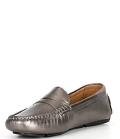 Flag LTD. Women's Morgan Leather Penny Loafer Moccasins