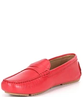 Flag LTD. Women's Morgan Leather Penny Loafer Moccasins