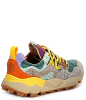 Flower Mountain Yamano 3 Suede and Nylon Lace-Up Sneakers