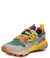 Flower Mountain Yamano 3 Suede and Nylon Lace-Up Sneakers