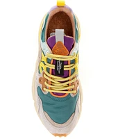 Flower Mountain Yamano 3 Suede and Nylon Lace-Up Sneakers