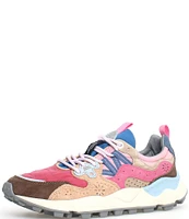 Flower Mountain Yamano 3 Suede and Nylon Lace-Up Sneakers