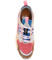 Flower Mountain Yamano 3 Suede and Nylon Lace-Up Sneakers