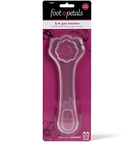 Foot Petals Gel 3/4 Insert Cushions with Extra Cushion