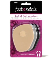 Foot Petals Ball of Foot Cushions- Assorted Set of 3 Pairs