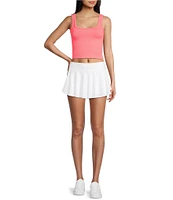 Fornia Mid Rise Flyaway Skort