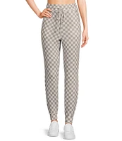 Fornia Soft Brushed Long Sleeve Check Printed Coordinating Pants