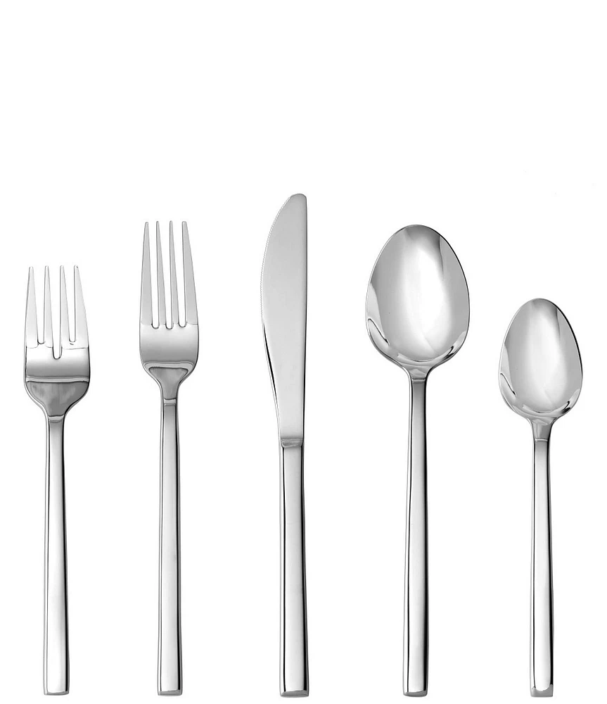 Fortessa Arezzo 20-Piece Stainless Steel Flatware Set