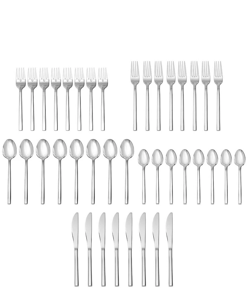 Fortessa Arezzo -Piece Stainless Steel Flatware Set