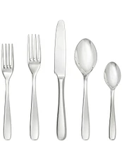 Fortessa Grand City 5-Piece Stainless Steel Flatware Set