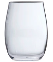 Fortessa Outside Stemless White Wine Glass, Set of 6