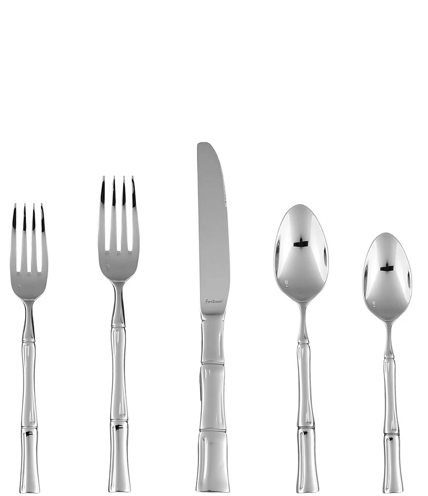 Fortessa Royal Pacific -Piece Stainless Steel Flatware Set