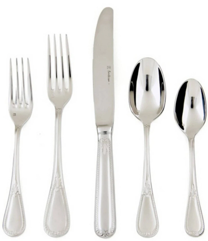 Fortessa Savoy 20-Piece Stainless Steel Flatware Set