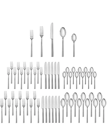 Fortessa Viggo Satin 60-Piece Stainless Set Flatware Set