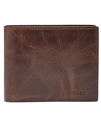 Fossil Derrick RFID Large Coin Pocket Bifold