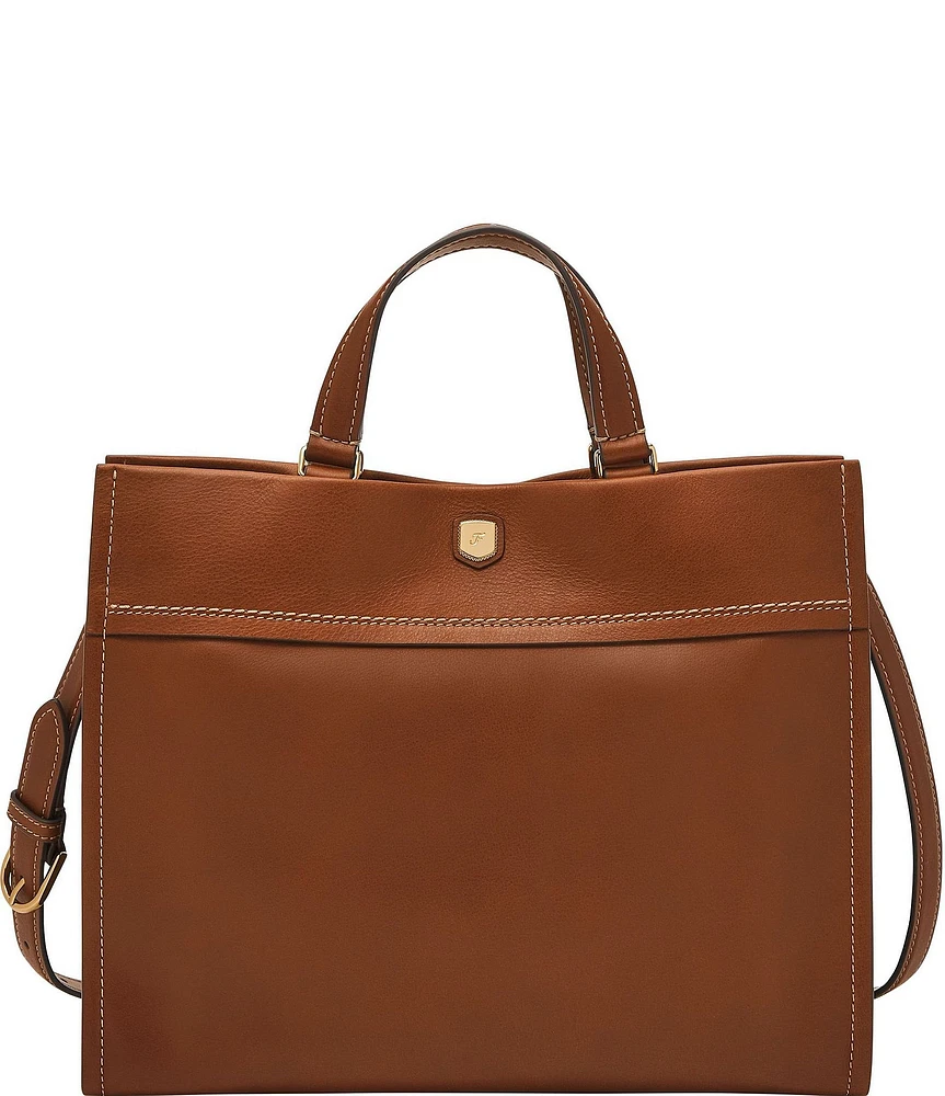 Fossil Gemma Small Leather Tote Bag