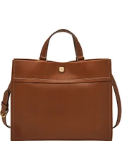 Fossil Gemma Small Leather Tote Bag