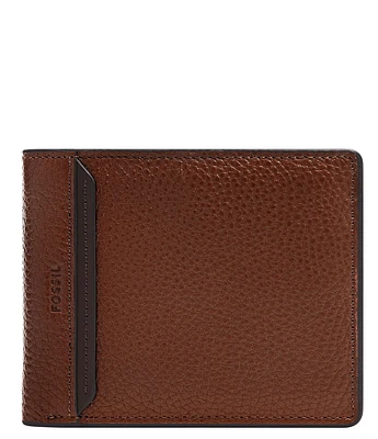 Fossil Huntington Bifold Flip ID Leather Wallet