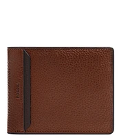 Fossil Huntington Bifold Flip ID Leather Wallet