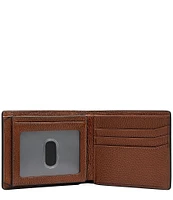 Fossil Huntington Bifold Flip ID Leather Wallet