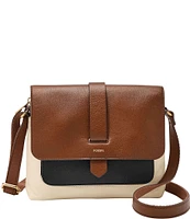 Fossil Kinley Colorblock Leather Small Crossbody Bag