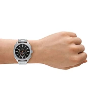 Fossil Men's Machine Quartz Chronograph Stainless Steel Bracelet Watch