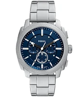 Fossil Men's Machine Quartz Chronograph Stainless Steel Bracelet Watch