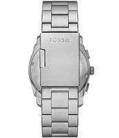 Fossil Men's Machine Quartz Chronograph Stainless Steel Bracelet Watch