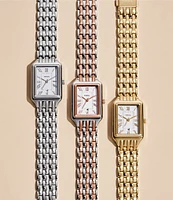 Fossil Raquel Three-Hand Date Gold-Tone Stainless Steel Bracelet Watch