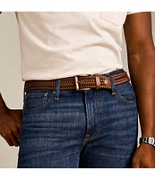 Fossil Rhett Stretch Braided Dress Belt