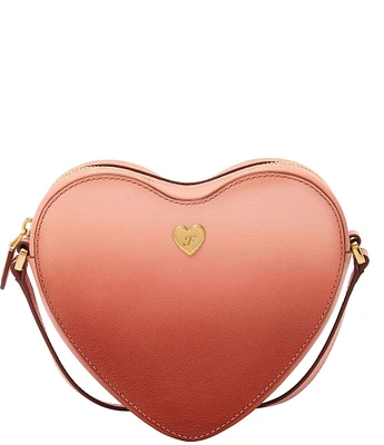 Fossil Valentines Ombre Heart Crossbody Bag