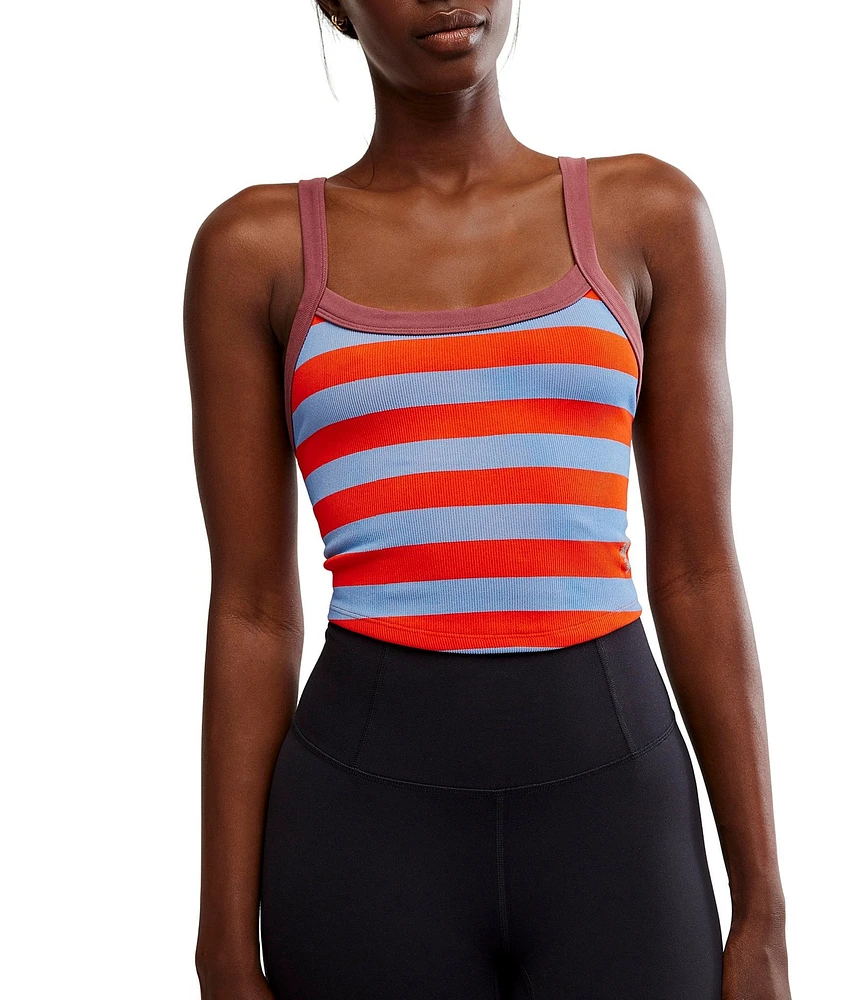 FP Movement All Clear Striped Scoop Neck Racerback Cami