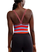 FP Movement All Clear Striped Scoop Neck Racerback Cami