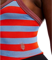 FP Movement All Clear Striped Scoop Neck Racerback Cami
