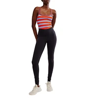 FP Movement All Clear Striped Scoop Neck Racerback Cami