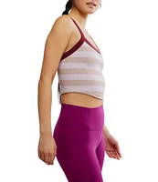 FP Movement All Clear Striped Scoop Neck Racerback Cami