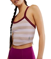 FP Movement All Clear Striped Scoop Neck Racerback Cami