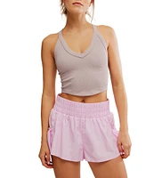 FP Movement All Clear V-Neck Sleeveless Cropped Cami