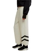 FP Movement All Star Logo Mid-Rise Slouchy Cinched Hem Sweatpants