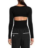 FP Movement Bail Out Knit Stretch Long Sleeve Layering Top