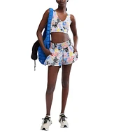 FP Movement Get Your Flirt On Printed Floral Mystic High Rise Short
