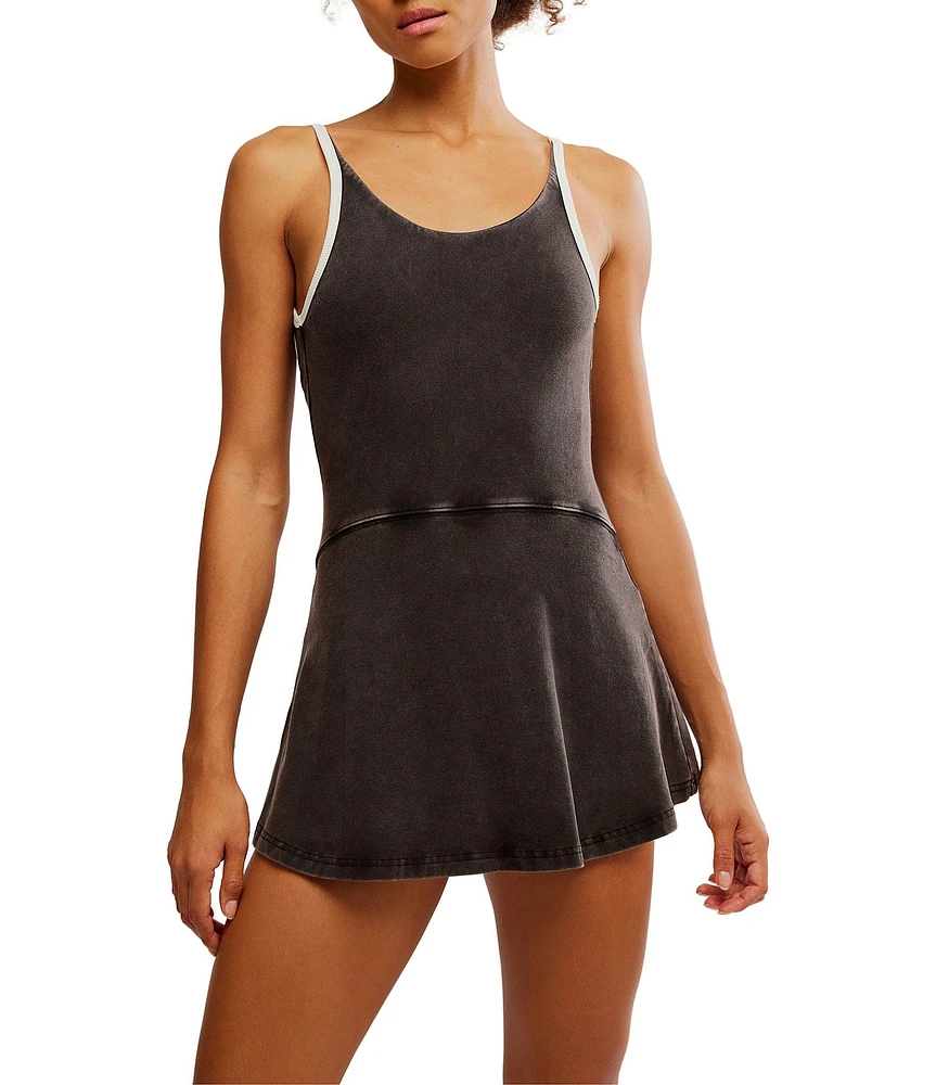 FP Movement Hot Shot High Neck Sleeveless Pull-On Skortsie