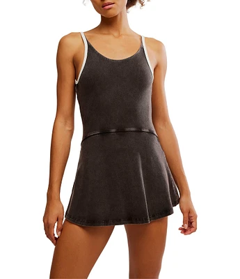 FP Movement Hot Shot High Neck Sleeveless Pull-On Skortsie