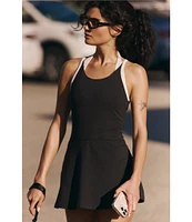 FP Movement Hot Shot High Neck Sleeveless Pull-On Skortsie