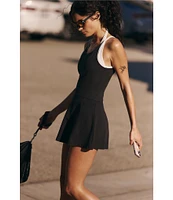 FP Movement Hot Shot High Neck Sleeveless Pull-On Skortsie