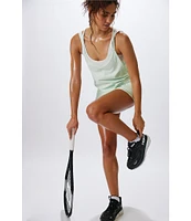 FP Movement Hot Shot V-Neck Sleeveless Patch Pocket Mini Dress