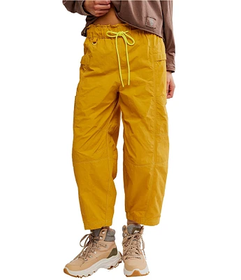 FP Movement In The Wild Paper Bag Waist Water-Resistant Wide Barrel Leg Pants