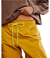 FP Movement In The Wild Paper Bag Waist Water-Resistant Wide Barrel Leg Pants